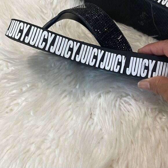 JUICY BY JUICY COUTURE SANDALS 🩴 SIZE 6-7 - Picture 5 of 8